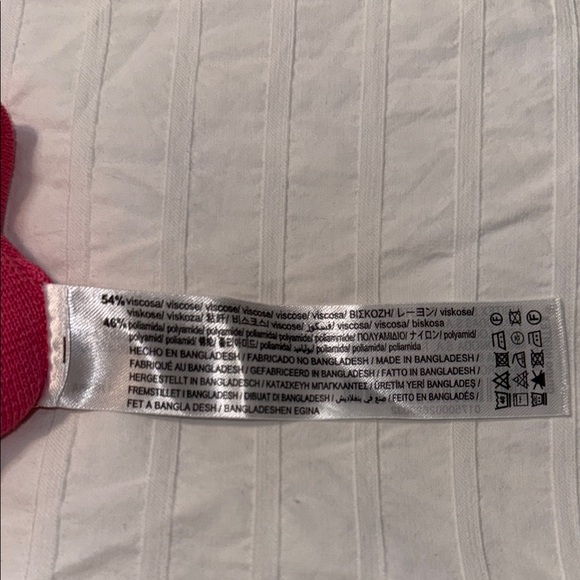 Zara Pink Sleeveless Fitted Crop Tank - Picture 5 of 9